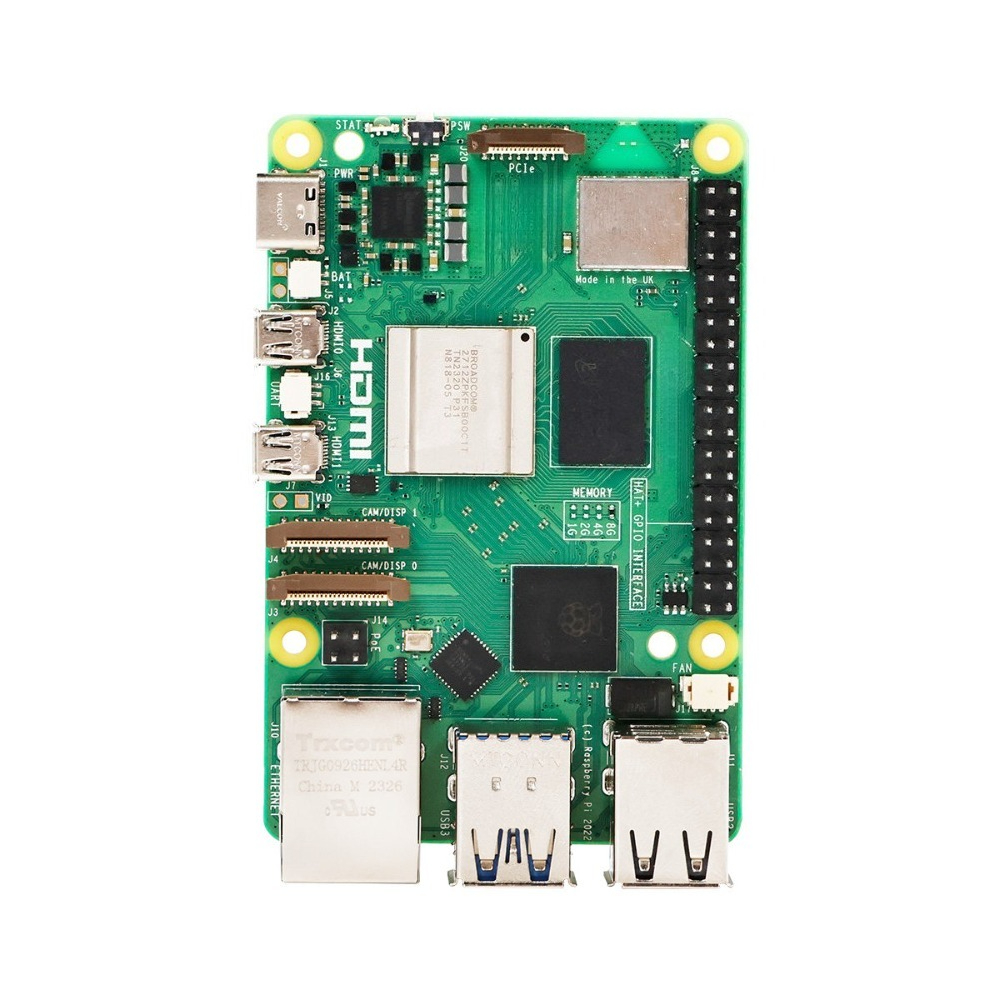 Raspberry Pi 5 8Gb Board - Untuk Raspberry Pi 5 5B 4B,