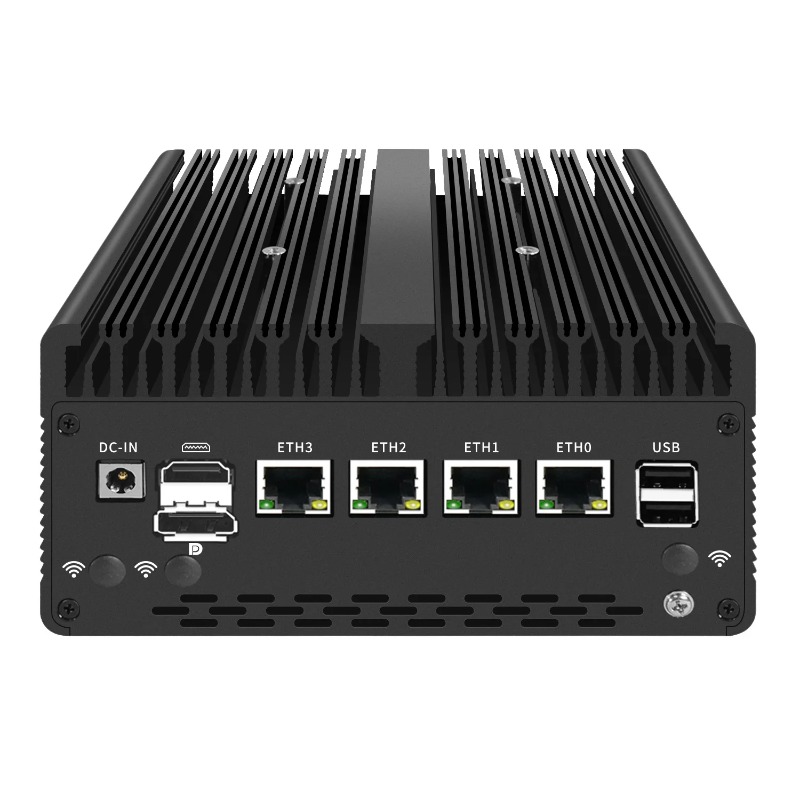 Mini PC Tanpa Kipas Pentium 85 - Pfsense Firewall Router 2.5G 4 I226 ulasan dan harga