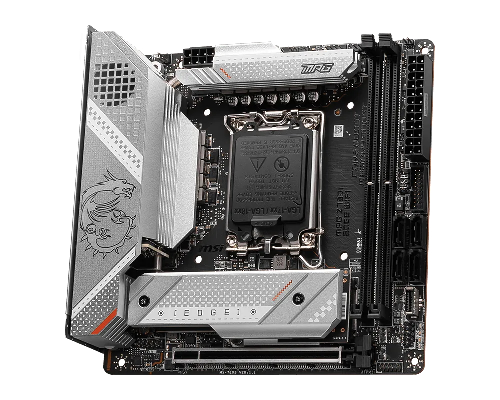 Papan Induk MSI MPG Z790I EDGE - Lga1700 Itx Motherboard Ddr5 ulasan dan harga